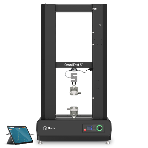 Alluris OmniTest 10-25 kN twin column universal tester (tensile strength material testing)