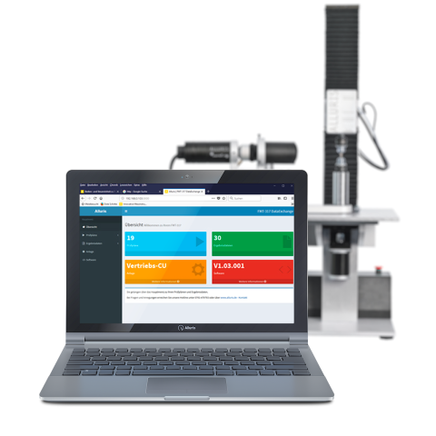 Alluris® - Software and OS for Alluris' Universal Testing Machines (UTMs)